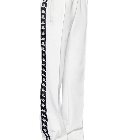 Faith Connexion Pants - FAITH CONNEXION Kappa Logo Band Track Pants